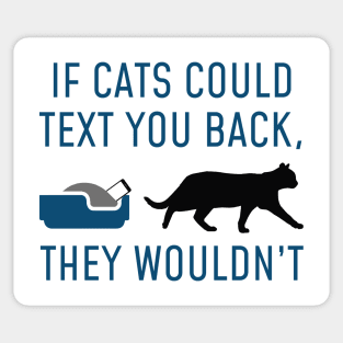 If Cats Could Text Sticker